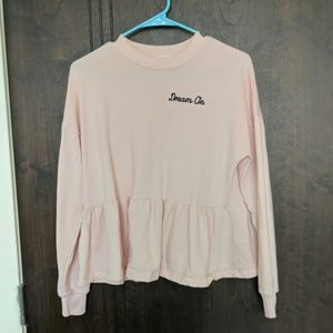 Pink cotton dream on tee